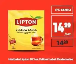 API MARKET Herbata czarna Lipton Yellow Label oferta