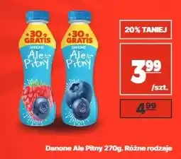 API MARKET Jogurt pitny Danone Ale Pitny o smaku truskawkowym oferta