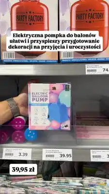 Action Elektryczna pompka do balonów oferta