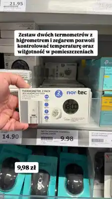 Action Termometr wewnętrzny cyfrowy Nor-Tec oferta