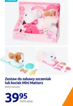 Action Zestaw do zabawy kociak Mini Matters oferta