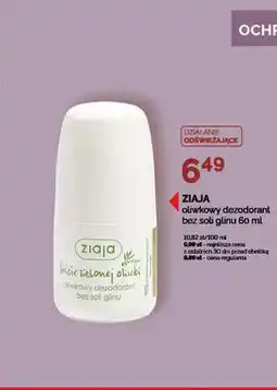Ziko Dermo Oliwkowy dezodorant bez soli glinu Ziaja oferta