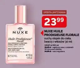 Ziko Dermo Suchy olejek do ciała twarzy i włosów Nuxe Huile Prodigieuse Florale oferta