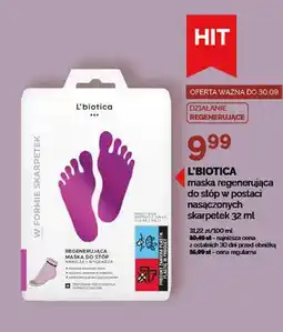 Ziko Dermo Maska do stóp L'biotica regenerująca w postaci nasączonych skarpetek oferta
