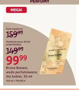 Rossmann Woda perfumowana dla kobiet Bruno Banani Vanilla Muse oferta