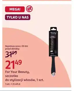 Rossmann Szczotka do stylizacji włosów For Your Beauty oferta