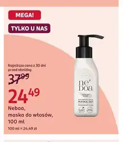 Rossmann Maska do włosów Neboa oferta