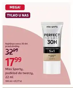 Rossmann Podkład do twarzy Miss Sporty Perfect To Last 30H oferta