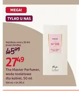 Rossmann Woda toaletowa dla kobiet The Master Perfumer Rose N°08 oferta