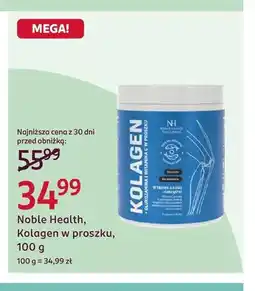 Rossmann Kolagen w proszku Noble Health oferta