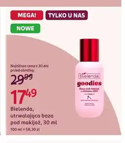 Rossmann Utrwalająca baza pod makijaż Bielenda Goodies oferta