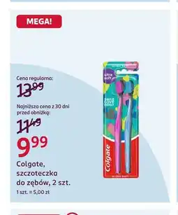 Rossmann Colgate szczoteczka do zębów 2-pak oferta