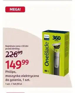 Rossmann Maszynka elektryczna do golenia Philips OneBlade oferta