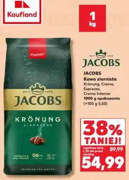 Kaufland Kawa ziarnista Jacobs Espresso oferta