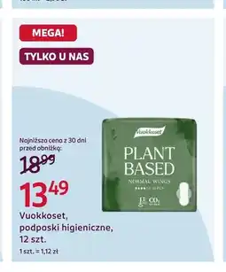 Rossmann Vuokkoset podpaski higieniczne oferta