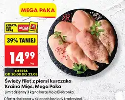 Biedronka Filet z piersi kurczaka Kraina Mięs oferta
