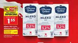 Biedronka Mleko Mleczna Dolina oferta