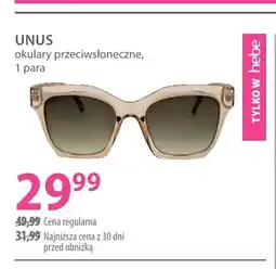 Hebe Okulary przeciwsłoneczne UNUS oferta