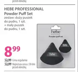 Hebe Zestaw puszków do pudru HEBE PROFESSIONAL Powder Puff Set oferta