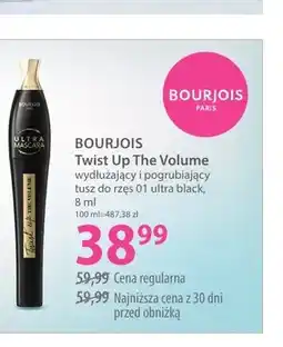 Hebe Wydłużający i pogrubiający tusz do rzęs BOURJOIS Twist Up The Volume oferta