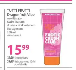 Hebe Nawilżający hydro-balsam do ciała Tutti Frutti Dragonfruit Vibe oferta