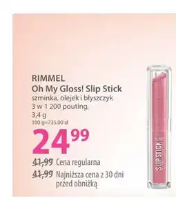 Hebe Szminka olejek i błyszczyk 3 w 1 Rimmel Oh My Gloss! Slip Stick oferta