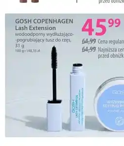 Hebe Wodoodporny wydłużająco-pogrubiający tusz do rzęs GOSH COPENHAGEN Lash Extension oferta