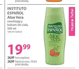 Hebe Nawilżający balsam do ciała Instituto Español Aloe Vera oferta