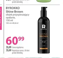 Hebe Olejek przyspieszający opalanie Byrokko Shine Brown oferta
