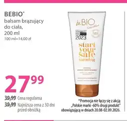 Hebe Balsam brązujący do ciała beBIO oferta