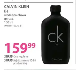 Hebe Woda toaletowa unisex Calvin Klein Be oferta