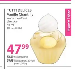 Hebe Woda toaletowa damska Tutti Delices Vanille Chantilly oferta