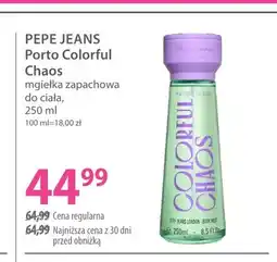 Hebe Mgiełka zapachowa do ciała Pepe Jeans Porto Colorful Chaos oferta