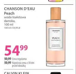 Hebe Woda toaletowa damska Chanson D'Eau Peach oferta