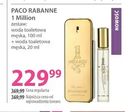 Hebe Zestaw woda toaletowa męska 100 ml + woda toaletowa męska 20 ml Paco Rabanne 1 Million oferta