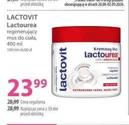 Hebe Regenerujący mus do ciała Lactovit Lactourea oferta