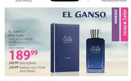 Hebe Woda perfumowana męska El Ganso Blue Code oferta