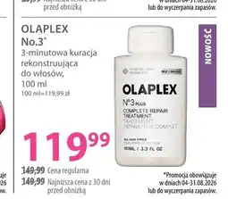 Hebe 3-minutowa kuracja rekonstruująca do włosów Olaplex No.3 oferta