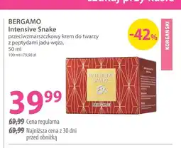 Hebe Krem do twarzy przeciwzmarszczkowy BERGAMO Intensive Snake z peptydami jadu węża oferta