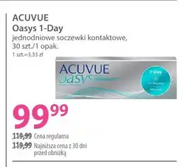 Hebe Soczewki kontaktowe Acuvue Oasys 1-Day oferta