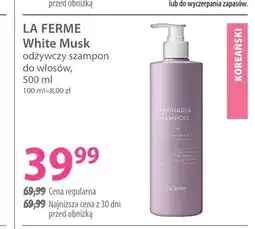 Hebe Odżywczy szampon do włosów La Ferme White Musk oferta