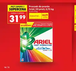 Biedronka Proszek do prania Ariel oferta