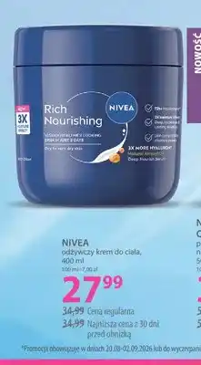 Hebe Krem do ciała odżywczy Nivea Rich Nourishing oferta