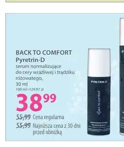 Hebe Serum normalizujące Back to Comfort Pyretrin-D oferta