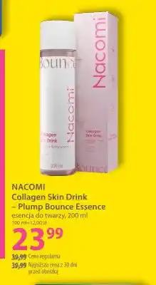 Hebe Esencja do twarzy Nacomi Collagen Skin Drink Plump Bounce Essence oferta