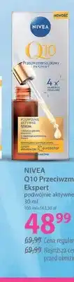 Hebe Serum do twarzy podwójnie aktywne Nivea Q10 Przeciwzmarszczkowy Ekspert oferta
