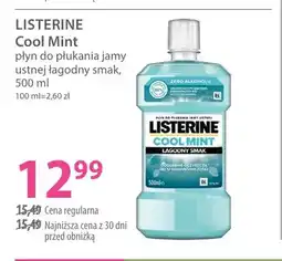 Hebe Płyn do płukania jamy ustnej Listerine Cool Mint oferta