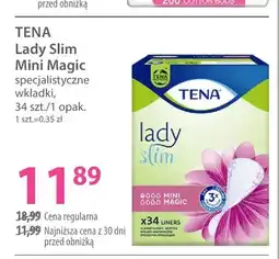 Hebe Wkładki specjalistyczne Tena Lady Slim Mini Magic 34 szt oferta