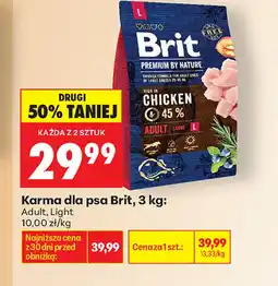 Biedronka Karma dla psa Brit Premium oferta