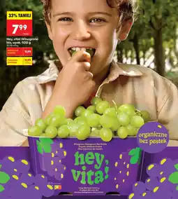 Biedronka Winogrona Bio organic oferta